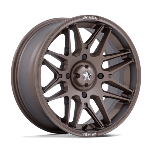 MSA Offroad Wheels - RADAR UTV 14X7 4X156 115 +10 M-BRNZ