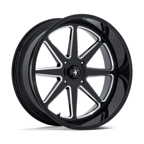 MSA Offroad Wheels - SPARK UTV 24X10 6X5.5 100 -25 G-BLK-MILL