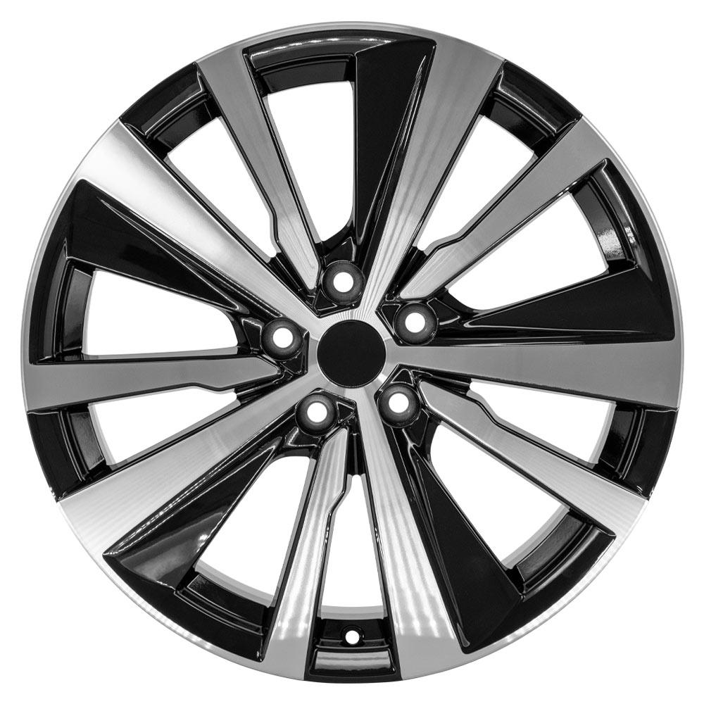 19" Replica NS29 fits Nissan Altima Black Machined