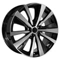 19" Replica NS29 fits Nissan Altima Black Machined