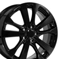 18" Replica NS30 fits Nissan Altima Gloss Black