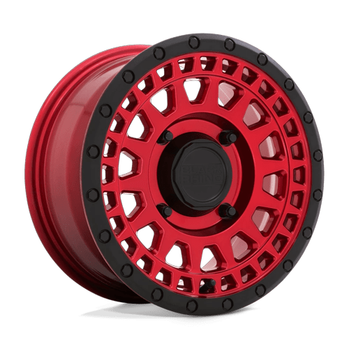 Black Rhino Hard Alloys - UTV - PARKER UTV 14X7 4X156 +51 132 C-RED