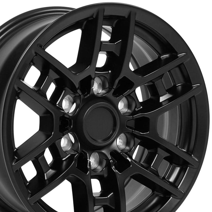 TY17 16x7 Satin Black WHEELS