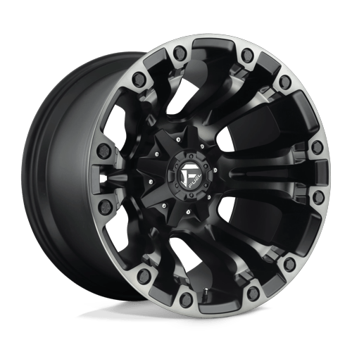 Fuel 1PC - VAPOR 20X9 8X6.5 125 +20 M-BLK GT