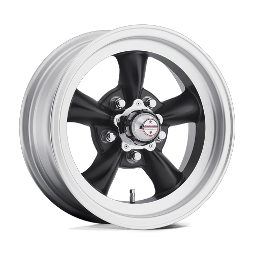 American Racing Vintage - VN105D TT-D 15X6 5X4.5 S-BLK/MCH +4MM