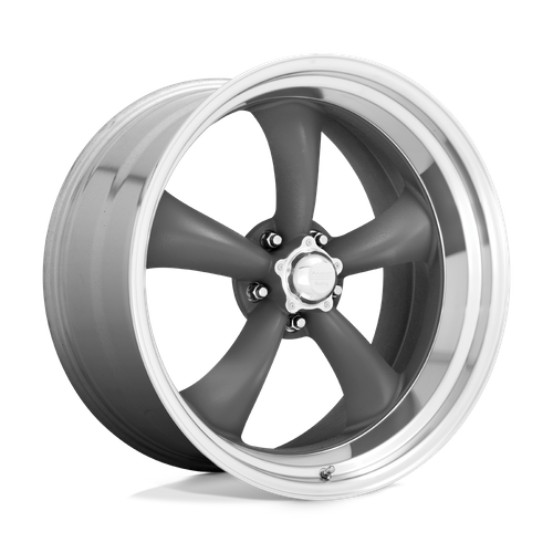 American Racing Vintage - VN215 TT-II 1PC 15X4 5X4.75 GRAY 1.50BS