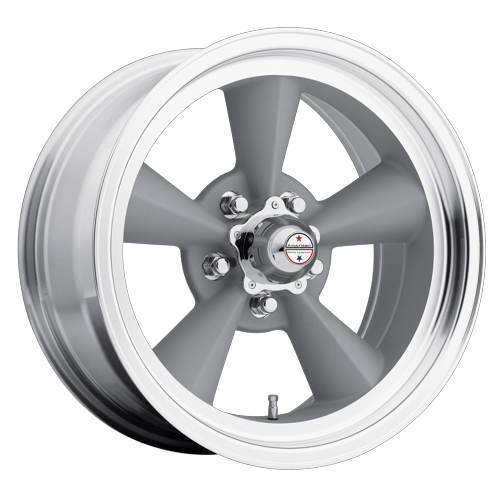 American Racing Vintage - VN309 TT-O 17X8 5X4.75 VN-SLV/POL 4.5BS
