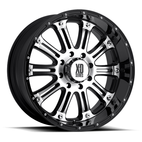 XD - XD795 HOSS 16X8 8X6.5 G-BLK/MCH 0MM