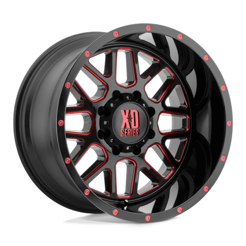 XD - XD820 17X9 5X5.0 S-BLK MILL BTCC -12MM