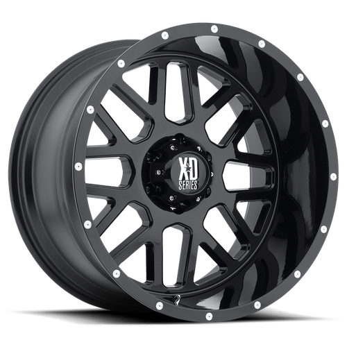 XD - XD820 20X10 8X6.5 SATIN BLACK -24MM