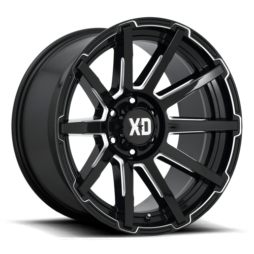 XD - XD847 18X9 8X6.5 G-BLK MILL 00MM