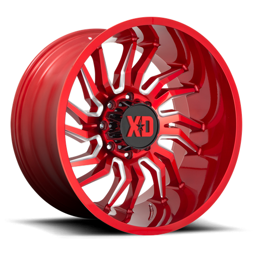 XD - XD858 20X10 6X135 CANDY RED MILLED -18MM