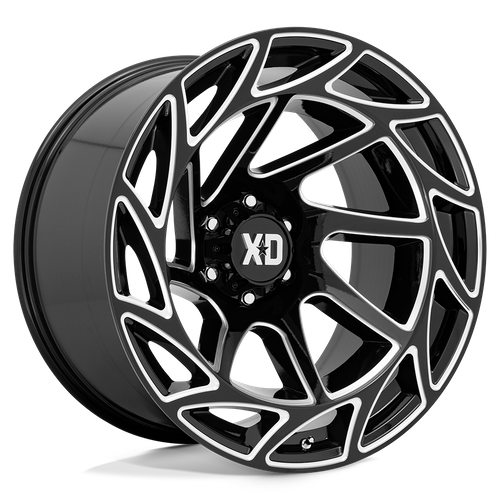 XD - XD860 22X12 5X5.0 G-BLK MILL -44MM