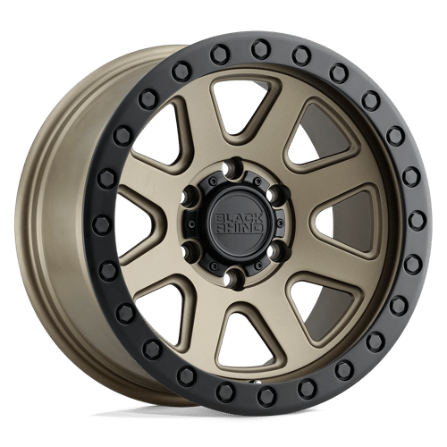 Black Rhino Hard Alloys - BR BAKER 18X9 6X139 +12 112 M-BRNZ BLK