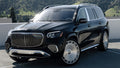 26" Dolce Luxury Wheels Bigboy Brushed with Clear Coat Floating Cap Rims