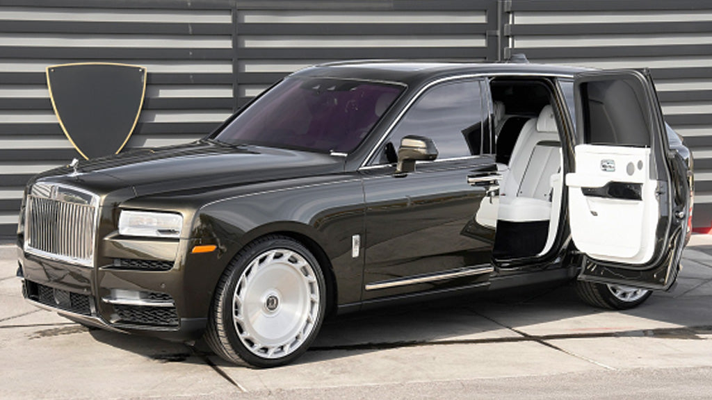 26" Dolce Luxury Wheels Bigboy Brushed with Clear Coat Floating Cap Rims