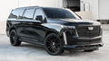24" Dolce Luxury Wheels Mirelli Gloss Black Floating Cap Rims