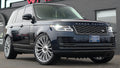 22" Dolce Luxury Wheels Roma Gloss Silver with Brushed Face Floating Cap Rims