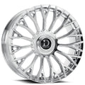24" Dolce Luxury Wheels Roma Chrome Floating Cap Rims