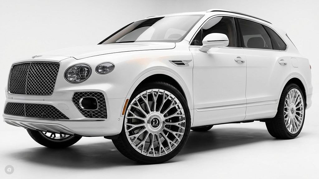 24" Dolce Luxury Wheels Roma Chrome Floating Cap Rims