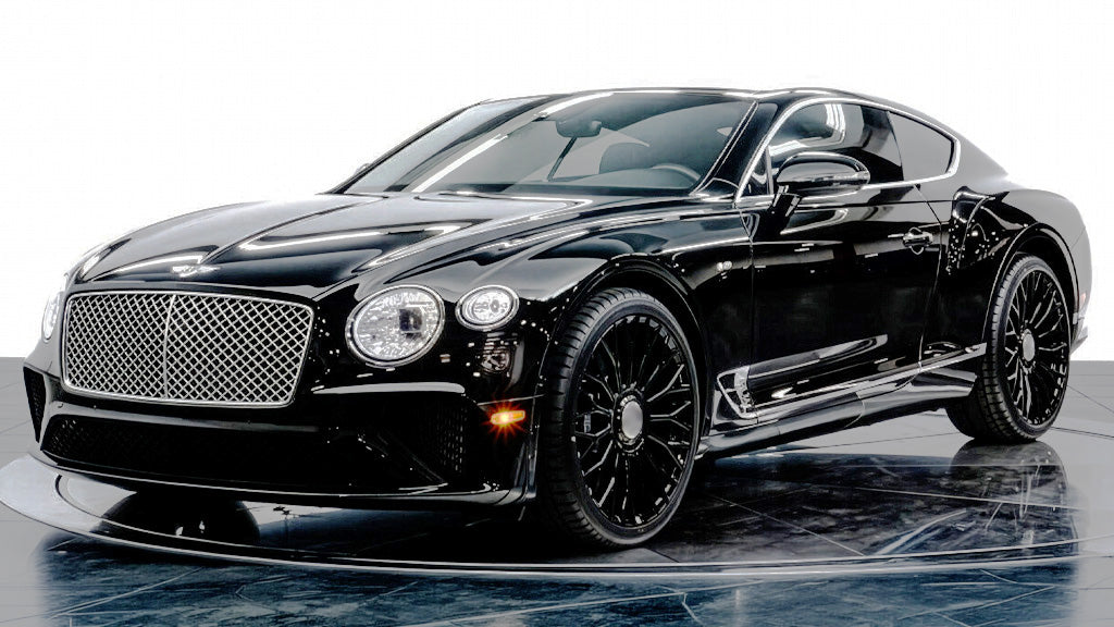 22" Dolce Luxury Wheels Roma Gloss Black Floating Cap Rims