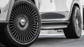 26" Dolce Luxury Wheels Trento Gloss Black Floating Cap Rims
