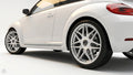 22" Dolce Luxury Wheels Verona Gloss Silver with Brushed Face Floating Cap Rims