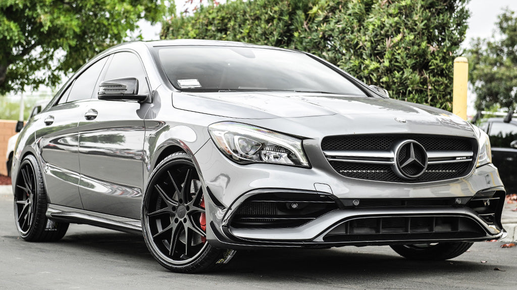 22" Ferrada Wheels FR2 Matte Black with Gloss Black Lip Rims