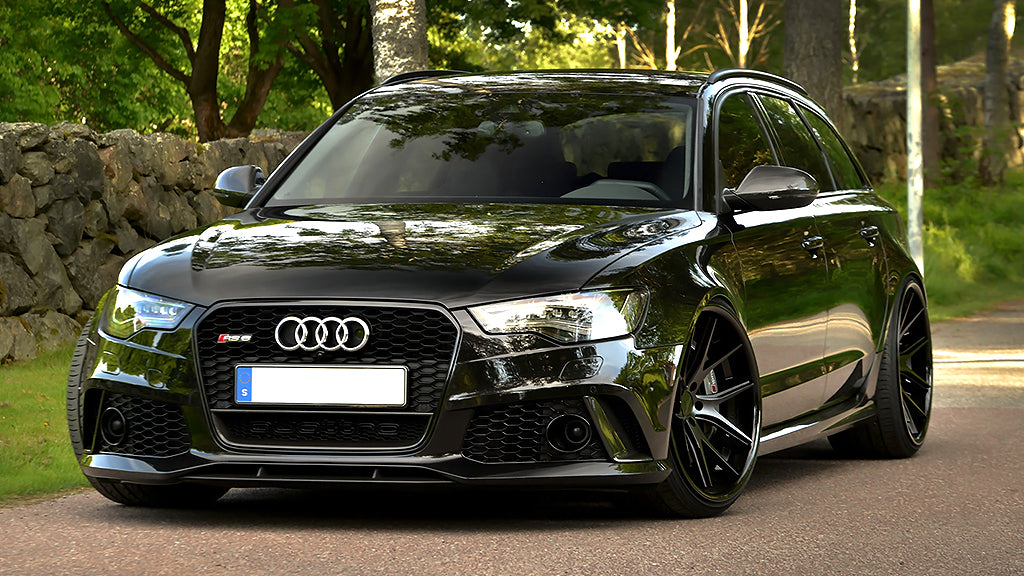 22" Ferrada Wheels FR2 Matte Black with Gloss Black Lip Rims