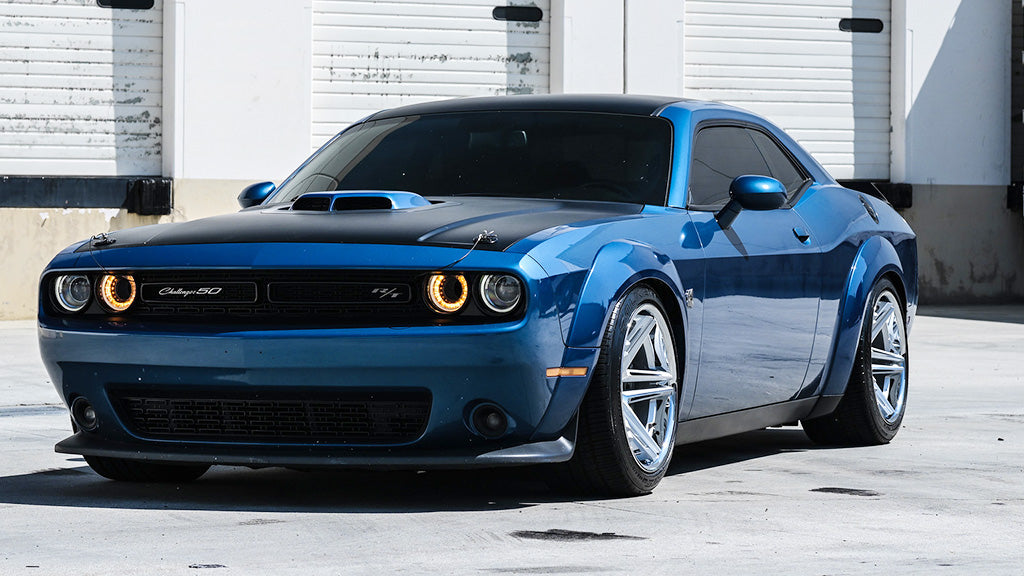 20" Ferrada Wheels CM1 Silver Machined with Chrome Lip Rims