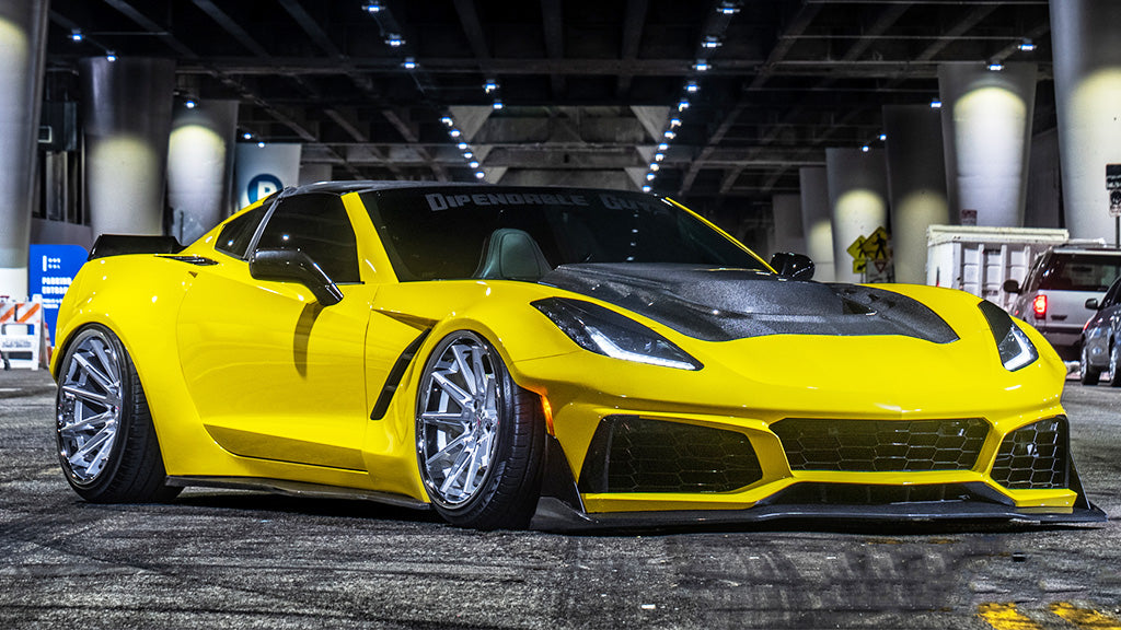 22" Ferrada Wheels CM2 Silver Machined with Chrome Lip Rims