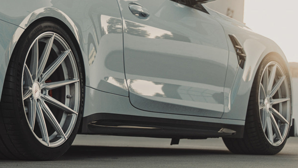 22" Ferrada Wheels F8-FR10 Machined Silver Flow Formed Rims