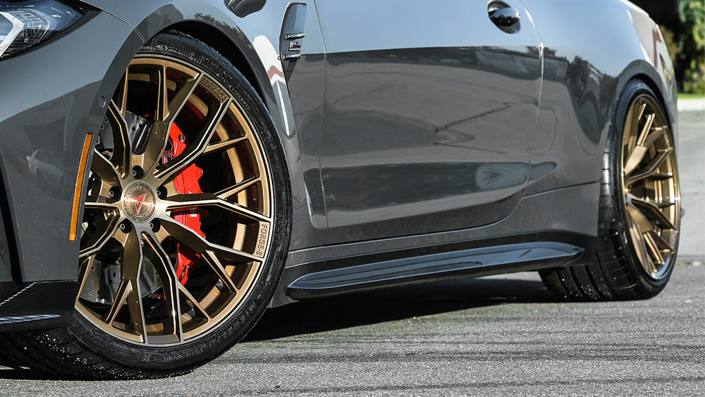 22" Ferrada Wheels F8-FR9 Brushed Cobre Flow Formed Rims