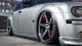 22" Ferrada Wheels FR3 Black Machined with Chrome Lip Rims