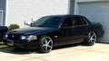 22" Ferrada Wheels FR3 Black Machined with Chrome Lip Rims