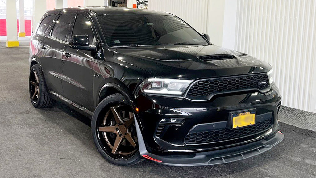 20" Ferrada Wheels FR3 Matte Bronze with Gloss Black Lip Rims