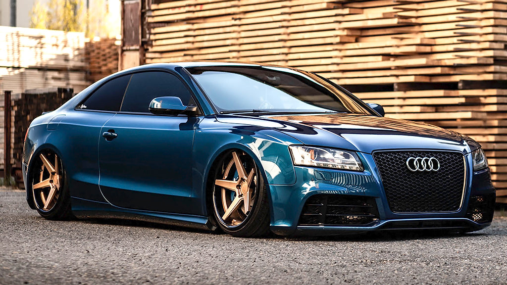 20" Ferrada Wheels FR3 Matte Bronze with Gloss Black Lip Rims