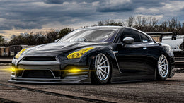 22" Ferrada Wheels FR4 Silver Machined with Chrome Lip Rims