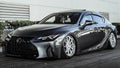22" Ferrada Wheels FR4 Silver Machined with Chrome Lip Rims