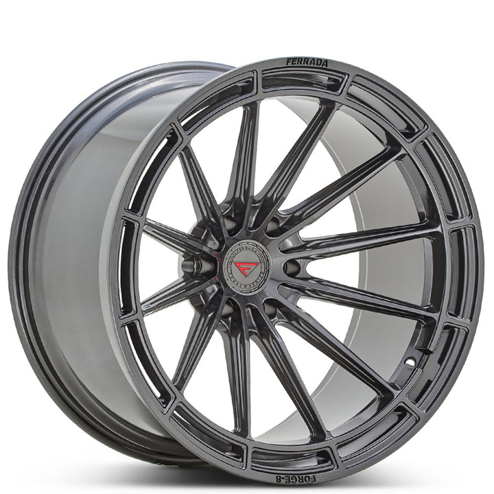 22" Ferrada Wheels FTR14 Gloss Graphite Off-Road Flow Formed Rims