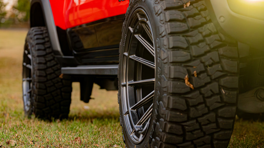 22" Ferrada Wheels FTR14 Gloss Graphite Off-Road Flow Formed Rims