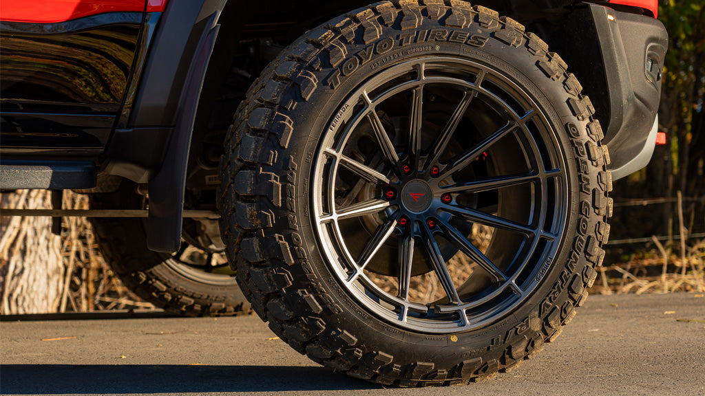 22" Ferrada Wheels FTR14 Gloss Graphite Off-Road Flow Formed Rims