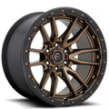 20" Fuel Wheels D681 Rebel Bronze with Black Lip 6-Lug Off-Road Rims