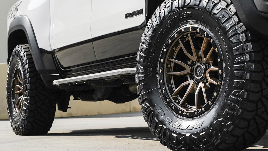 20" Fuel Wheels D681 Rebel Bronze with Black Lip 6-Lug Off-Road Rims