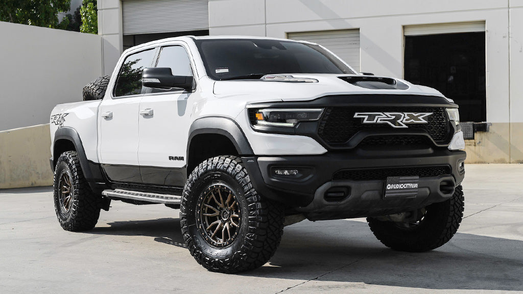 20" Fuel Wheels D681 Rebel Bronze with Black Lip 6-Lug Off-Road Rims