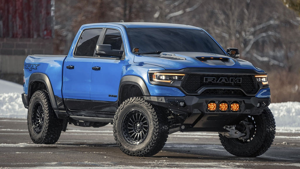 17" Fuel Wheels FC897 Havoc Matte Black with Gloss Black Lip Off-Road Rims