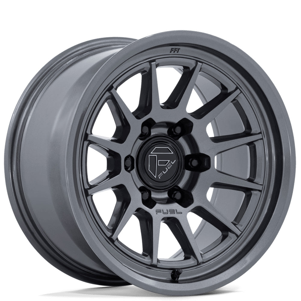 17" Fuel Wheels FC902 Spur Gloss Gunmetal Off-Road Flow Formed Rims