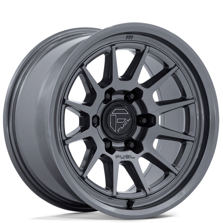 17" Fuel Wheels FC902 Spur Gloss Gunmetal Off-Road Flow Formed Rims