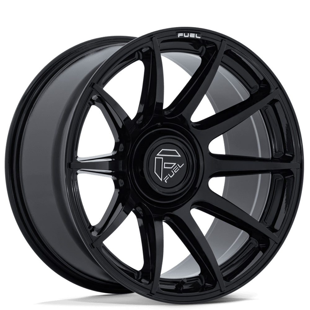 20" Fuel Wheels FC906 Halo Gloss Black Off-Road Rims