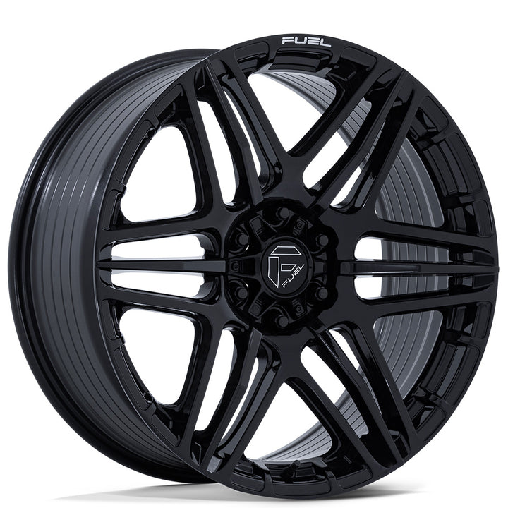 20" Fuel Wheels FC909 Weapon Gloss Black Off-Road Flow Formed Rims